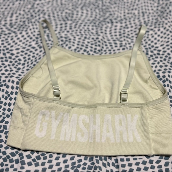 Gymshark flex light yellow sports bra - Picture 4 of 6